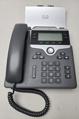 Cisco IP Phone CP-7841--K9 W/ Base included Factory Reset